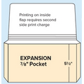 Stock Income Tax Document Holder- Vertical (6" X 9.875") Expanded 7/8" pock